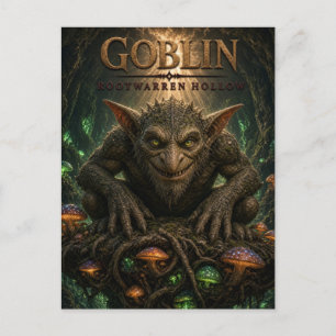 Goblin Rootwarren Hollow Dark Cinema Postcard