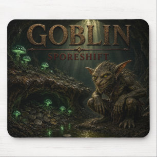 Goblin Sporeshift Dark Realism Mouse Pad