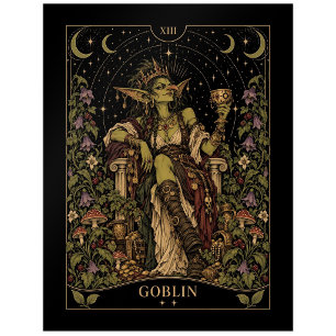 Goblin, Starlit Tarot Art Postcard