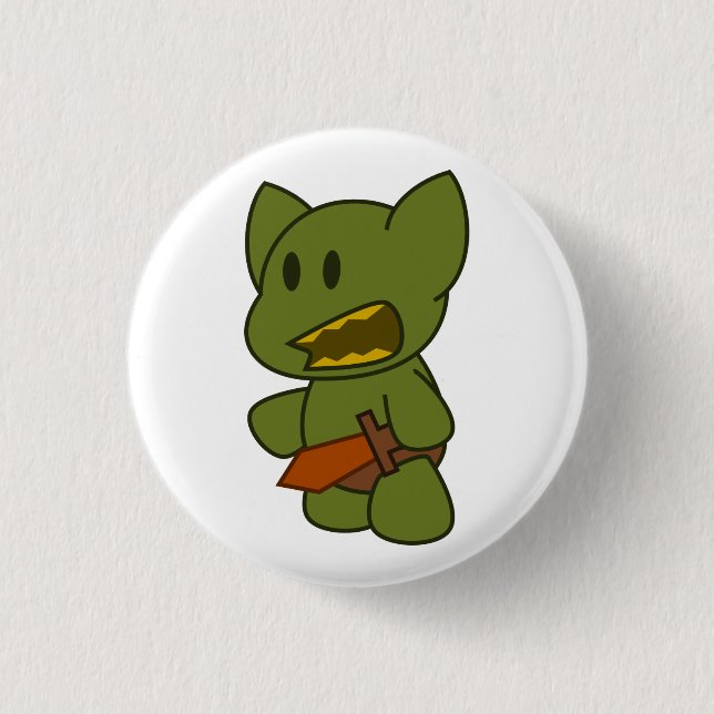 Goblin Token 3 Cm Round Badge (Front)
