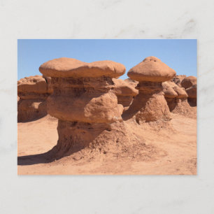 Goblin valley state park in Utah Postcard