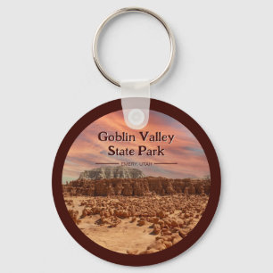 Goblin Valley State Park Utah Souvenir Gift Key Ring