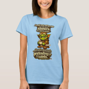 Goblinantics™, Deacon Droll™ — The Sinner’s Table T-Shirt