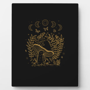 Goblincore Aesthetic Academia Cottagecore Mushroom Plaque