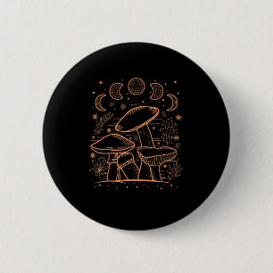 Goblincore Aesthetic Mushroom Fungi Academia 6 Cm Round Badge