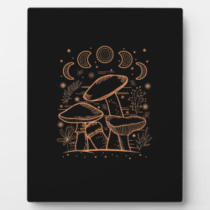 Goblincore Aesthetic Mushroom Fungi Academia Plaque