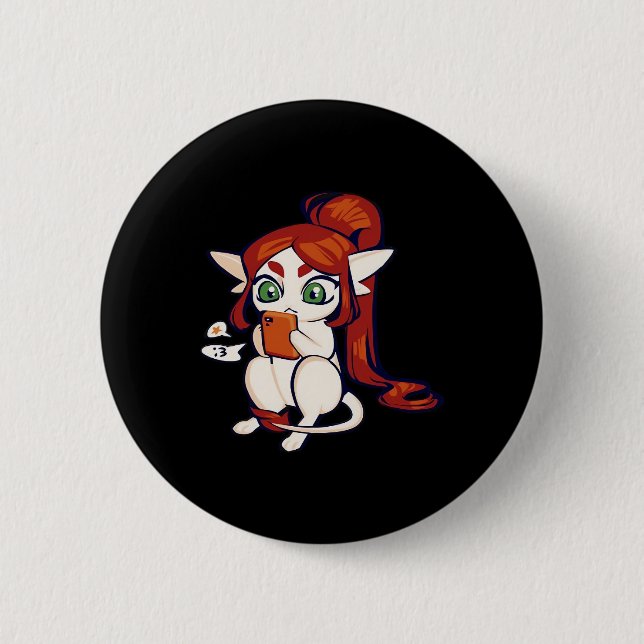 Goblincore Ariral Classic 6 Cm Round Badge (Front)