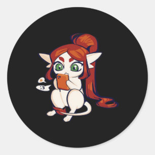 Goblincore Ariral Classic Round Sticker