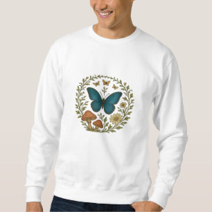 Goblincore Butterfly Fairycore Botanical Apparel C Sweatshirt