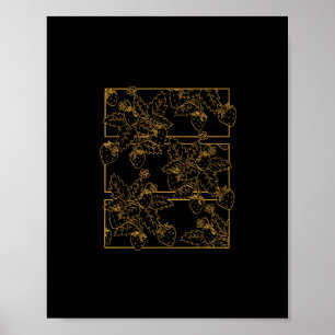 Goblincore Cottagecore Academia Aesthetic Strawber Poster