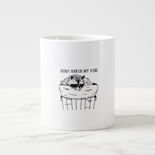 Goblincore Dont Harsh My Vibe Classic Large Coffee Mug (Front)