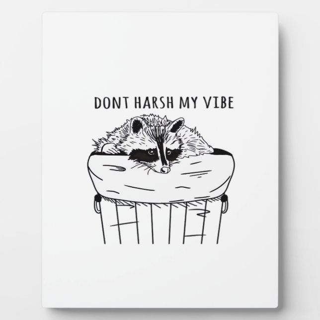 Goblincore Dont Harsh My Vibe Classic Plaque (Front)