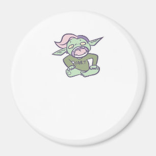 Goblincore Fart Goblin Classic Magnet