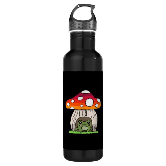 Goblincore Frog Classic 710 Ml Water Bottle (Front)