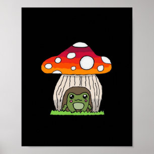 Goblincore Frog Classic Poster