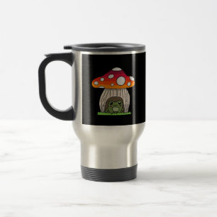 Goblincore Frog Classic Retro Appeal Travel Mug