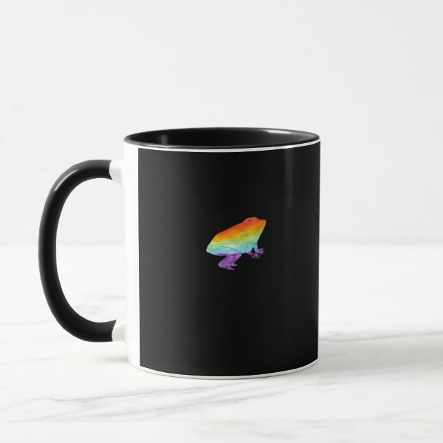 Goblincore Gay Frog Classic Mug (Left)