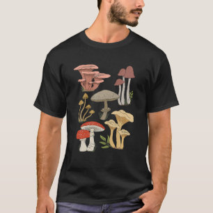 Goblincore Mushroom Mycology Fungi Cottagecore Aes T-Shirt