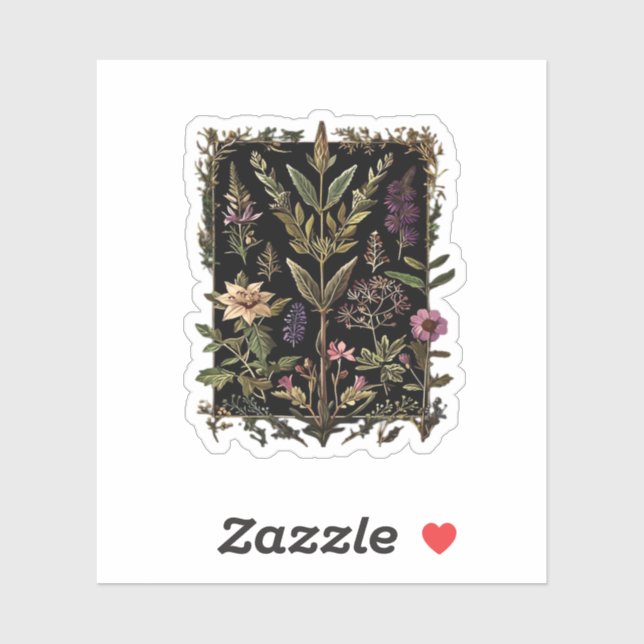 Goblincore Victorian Witch Herbs Classic (Sheet)