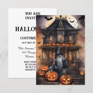 Goblin's Gala: Bespoke Halloween Party Invite