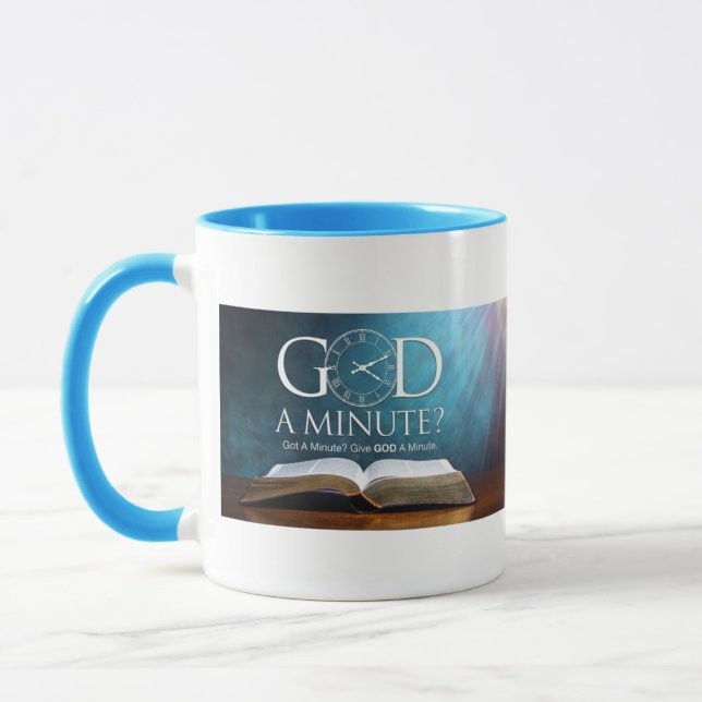 God A Minute? Mug (Left)