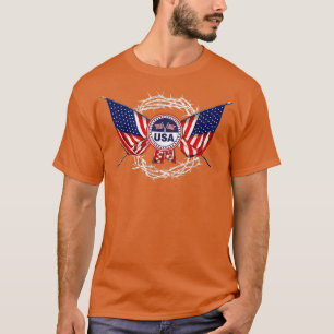 God American Flag Jesus Christian Religious Americ T-Shirt