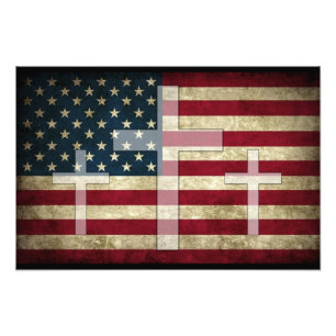 God and Country Photo Print