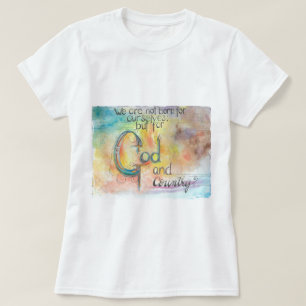 God and Country Watercolor T-Shirt
