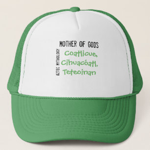 GOD AZTEC TRUCKER HAT