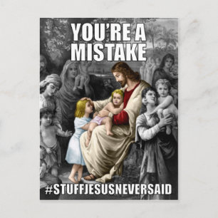 God Believes In You (SJNS) Postcard