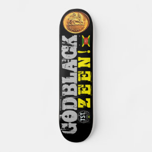 GOD BLACK ZEEN Skateboard