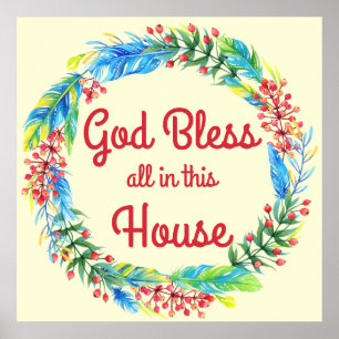 God Bless All in This House Poster