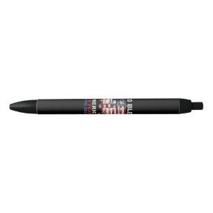 God Bless America 250 Years 1776-2026 Christian Cr Black Ink Pen
