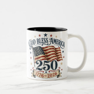 God Bless America 250th Anniversary Mug
