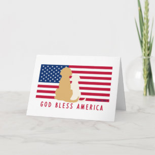 God Bless America Blank Cards