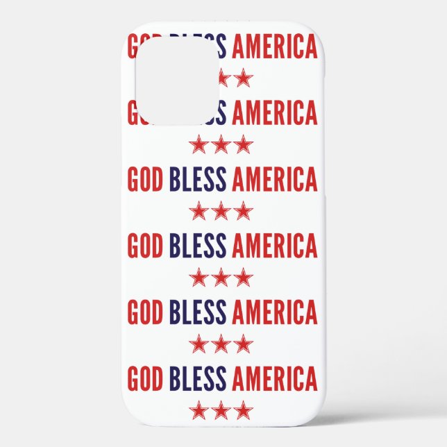 God Bless America Case-Mate iPhone Case (Back)