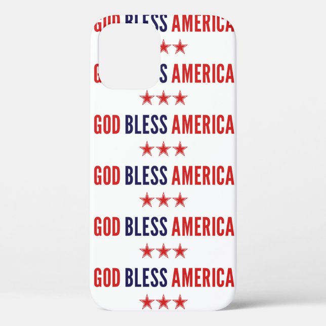 God Bless America Case-Mate iPhone Case (Back)