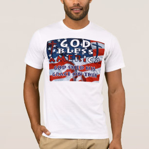 God Bless America - Customised T-Shirt