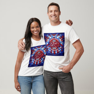 God Bless America Land That I Love Graphic Fire T-Shirt