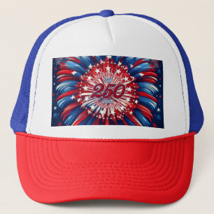God Bless America Land That I Love Red White Blue Trucker Hat
