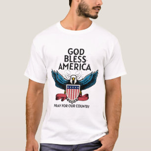 God Bless America Mens  T-Shirt