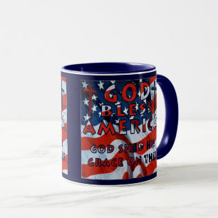 God Bless America Mug