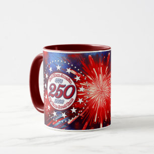God Bless America My Home Sweet Home Graphic FireW Mug