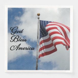 God Bless America! Napkin