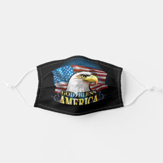 God Bless America Pandemic Face Mask