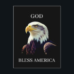 God Bless America – Patriotic Strength with  Proud Holiday Postcard<br><div class="desc">God Bless America carries the weight of national pride, unity, and heartfelt gratitude. The phrase is iconic — instantly evoking imagery of freedom, resilience, and the enduring spirit of the United States. It feels ceremonial yet personal, powerful yet sincere. This identity blends classic Americana symbolism with a clean, modern sense...</div>