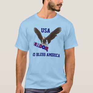 God Bless America Patriotic T-Shirt