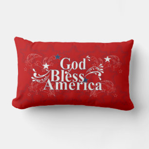 God Bless America Pillow