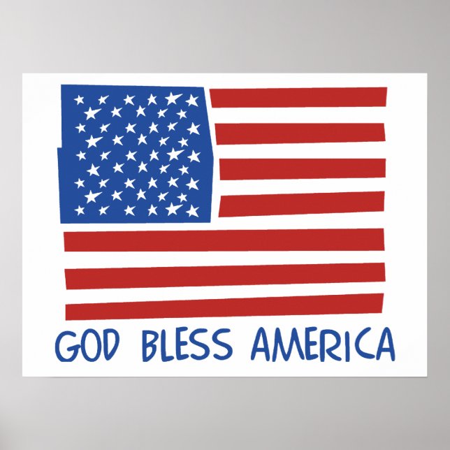 God Bless America poster (Front)