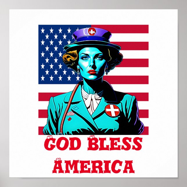 God Bless America Poster (Front)